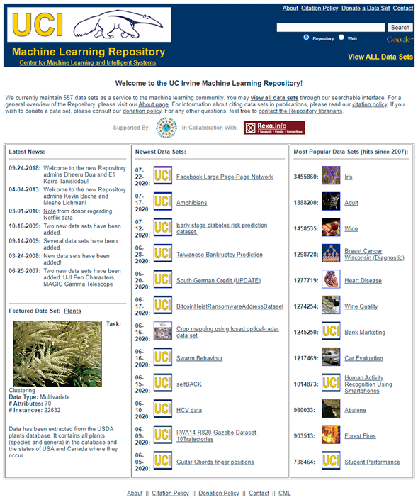 }3@UCI Machine Learning Repository